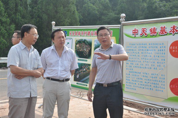 省农发会“三农”调研组在乐至开展新农村建设、现代林业、现代畜
