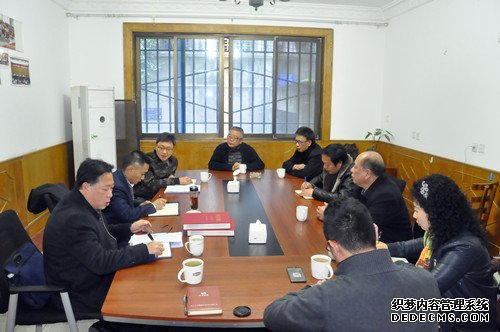 自贡市发改委领导到省农发会考察交流乡村振兴事宜