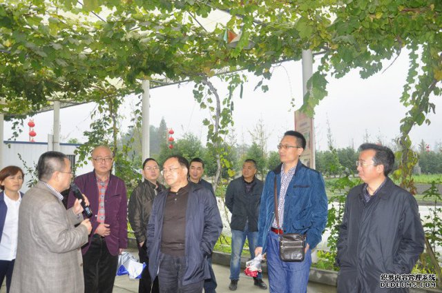 省农发会调研组在双流县 调研现代农业发展及产业化经营